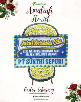 Papan Bunga Duka di Tiro Sompe